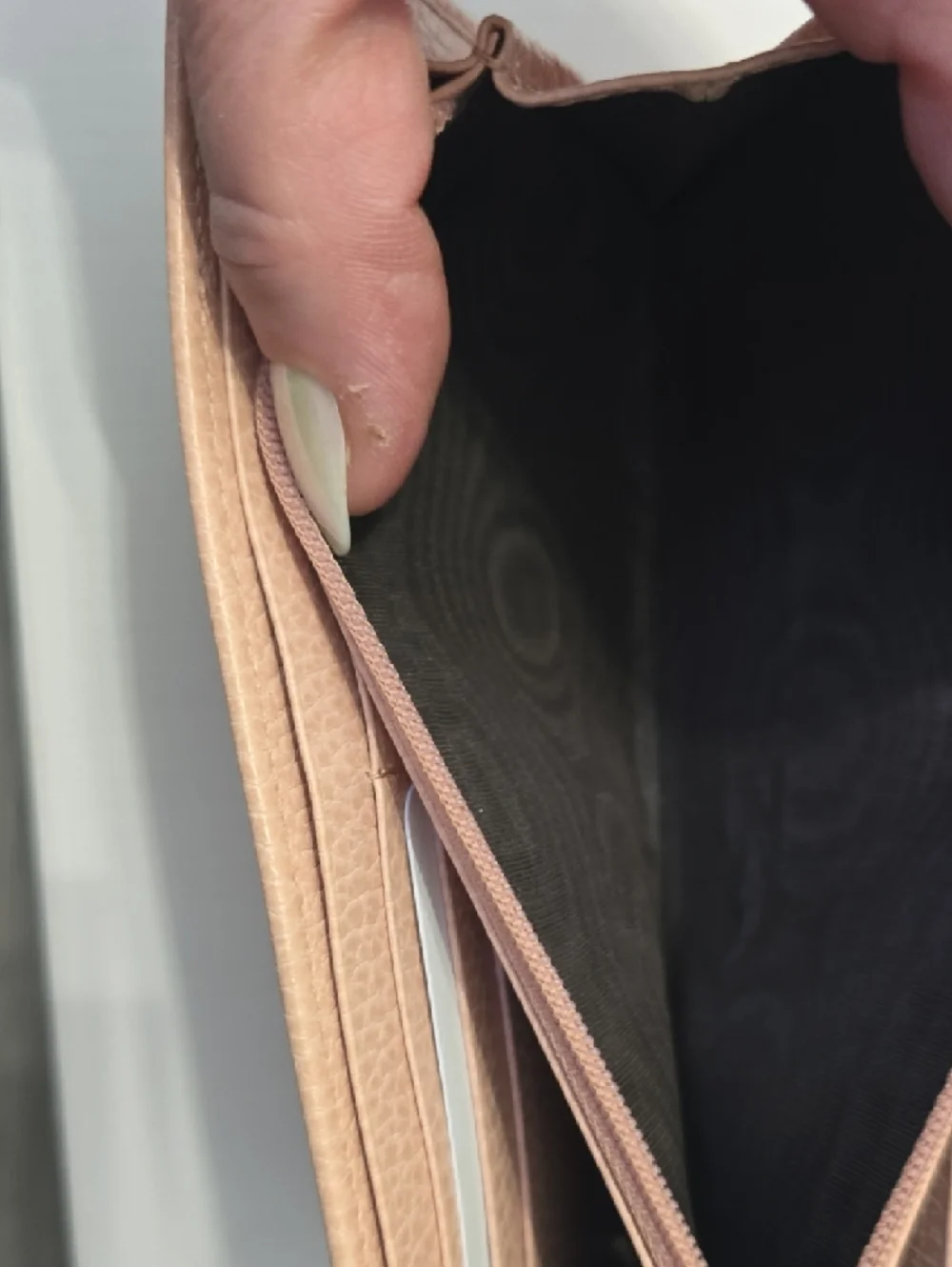  Gucci Pink Leather Butterfly Garden Continental Wallet - Picture 5 of 8